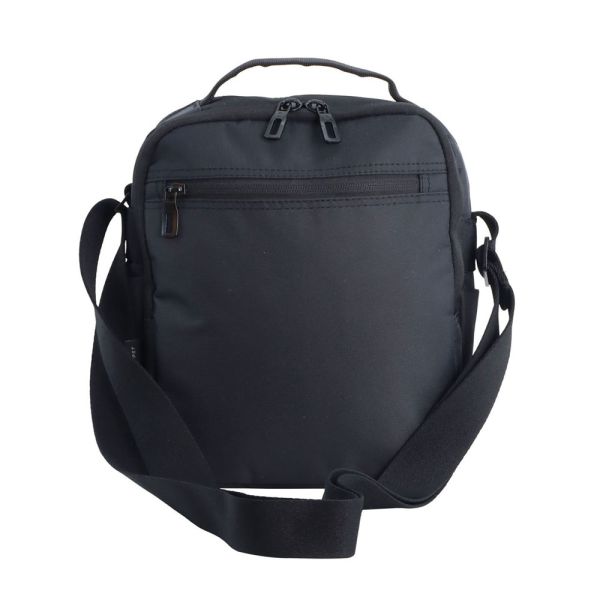 Τσαντάκι ώμου ανδρικό μαύρο Discovery Downtown Messenger Crossbody Bag D00914.06 Black