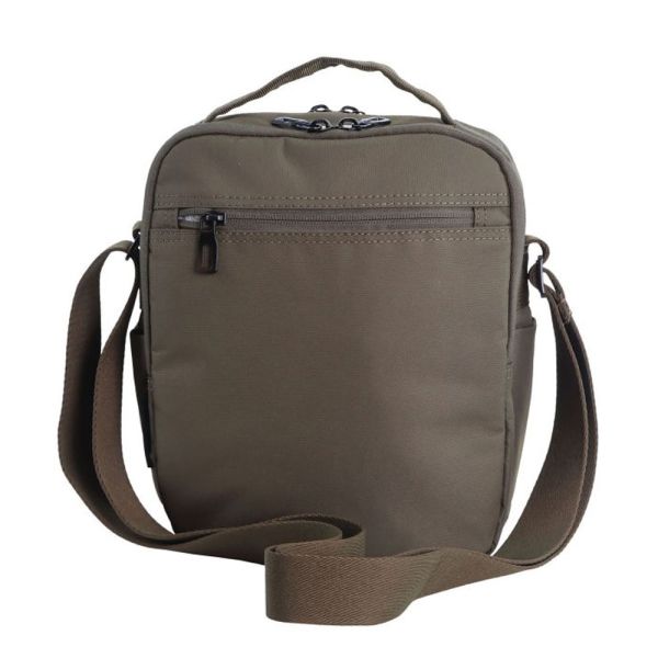 Τσάντα ώμου - χεριού ανδρική χακί Discovery Downtown Messenger Crossbody Bag D00914.11 Khaki