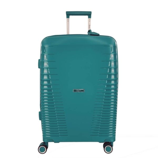 Medium Hard Expandable Luggage With 4 Wheels Rain RB8018  65 cm Petrol