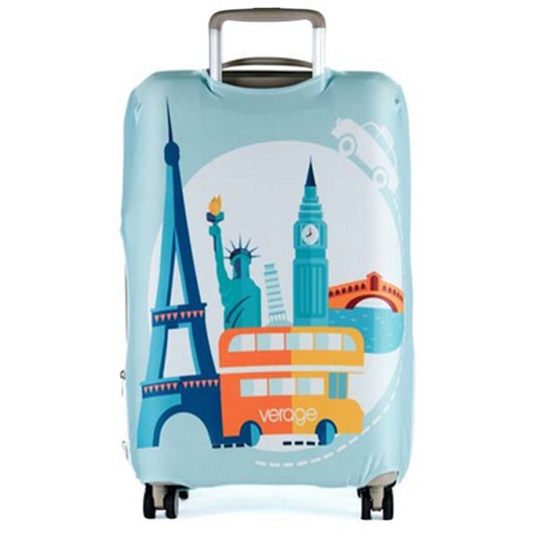 Large Luggage Protection Cover Verage Round The World L
