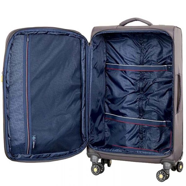 Large Soft Luggage 4 Wheels  Verage Bristol Grey