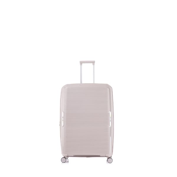 Cabin Hard Expandable Luggage 4 Wheels RCM 184  20” Beige