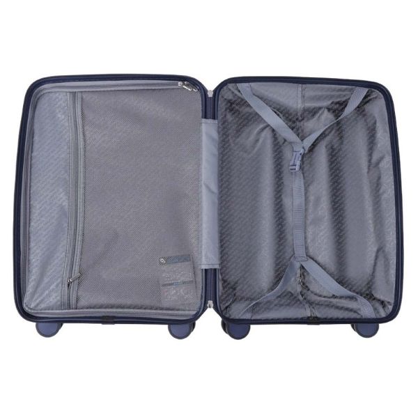 Βαλίτσα σκληρή μικρή μπλε με 4 ρόδες Nautica Luggage 4W Blue