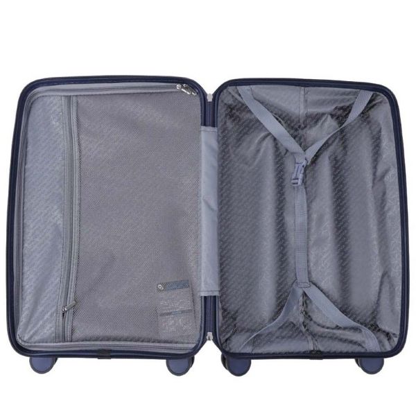 Βαλίτσα σκληρή μεσαία μπλε με 4 ρόδες Nautica Luggage 4W Blue