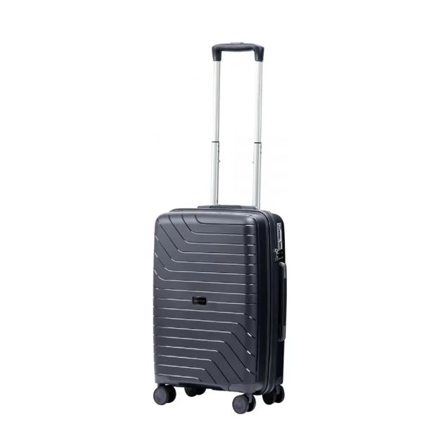 Cabin Hard Luggage 4 Wheels Nautica 2920 Black