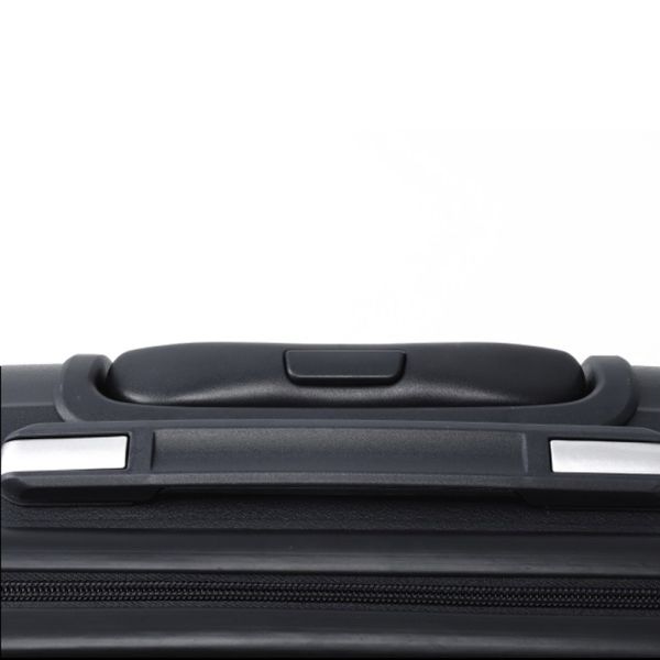 Cabin Hard Luggage 4 Wheels Nautica 2920 Black