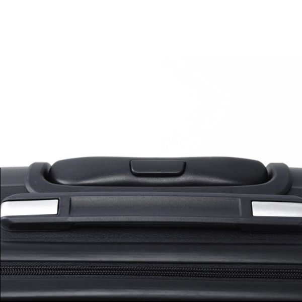 Medium Hard Luggage 4 Wheels Nautica 2921 Black