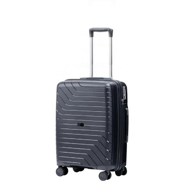 Βαλίτσα σκληρή μεσαία μαύρη με 4 ρόδες Nautica Luggage 4W Black