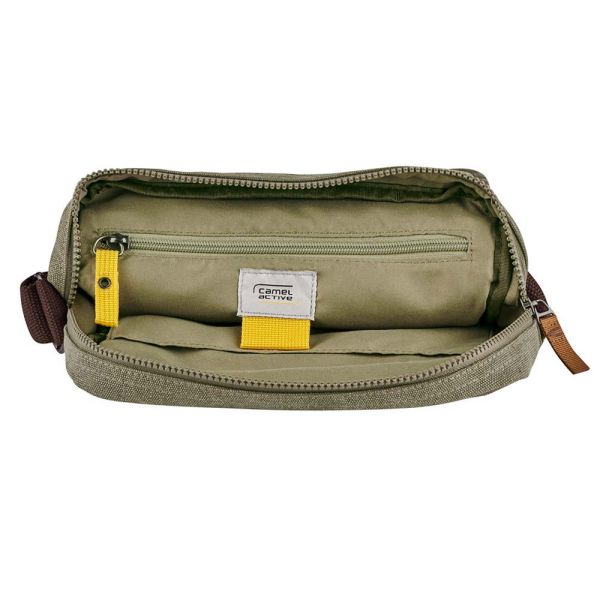 Canvas Messenger Bag Camel Active Air M Khaki