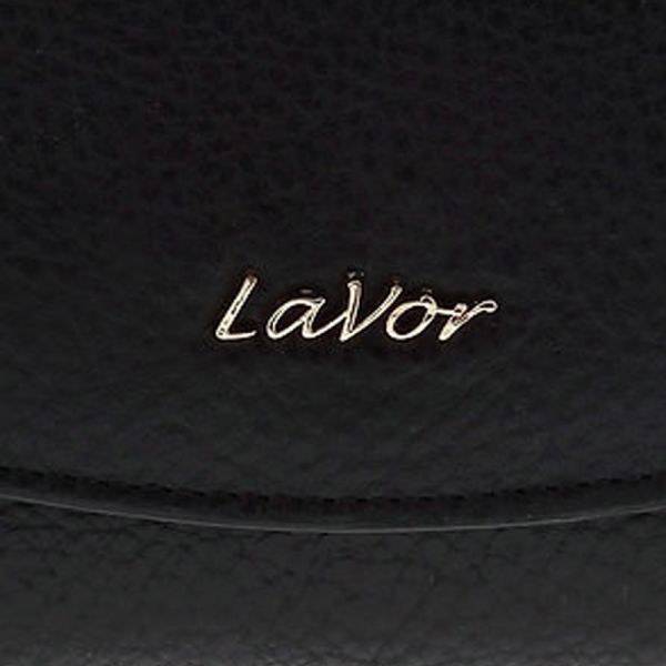 Πορτοφόλι δερμάτινο γυναικείο μαύρο LaVor 6039