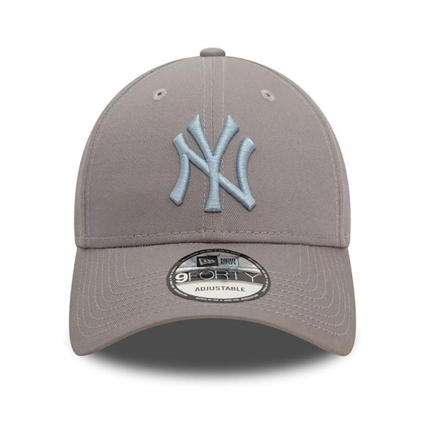 Summer Cotton Cap New York Yankees New Era 9 Forty League Essential Grey
