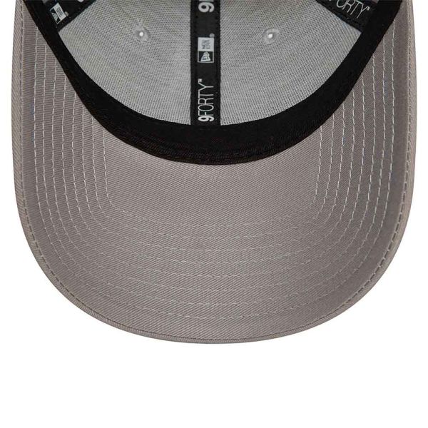Καπέλο τζόκεϊ γκρι New York Yankees New Era 9Forty League Essential Light Grey
