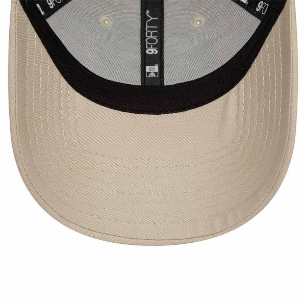 Καπέλο τζόκεϊ μπεζ New York Yankees New Era 9Forty League Essential Light Beige