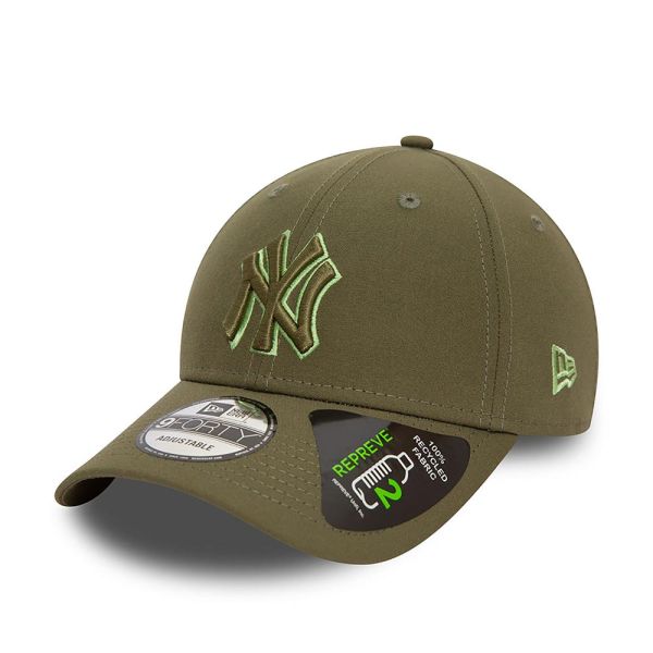 Καπέλο τζόκεϊ πράσινο New York Yankees New Era 9Forty Repreve Outline Green