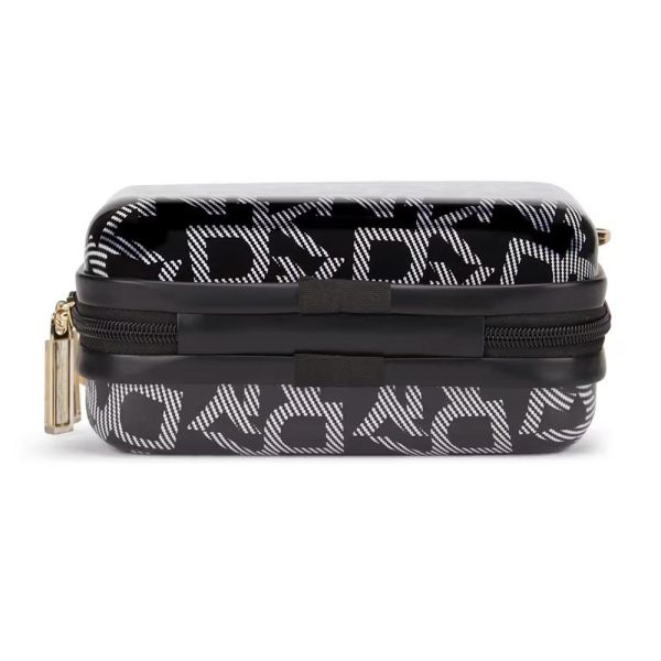 Γυναικείο τσαντάκι νεσεσέρ μαύρο DKNY Deco Signature Black