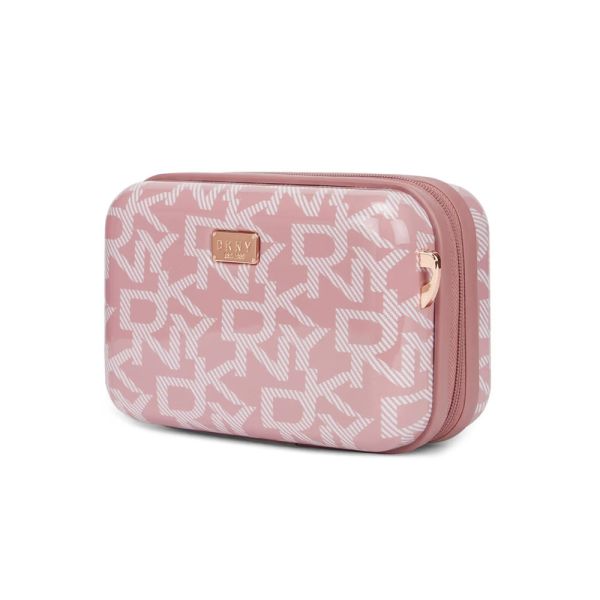 Women's Cosmetic Case DKNY Deco Signature Pink