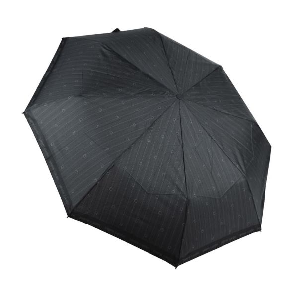 Automatic Folding Umbrella Pierre Cardin Striped Grey