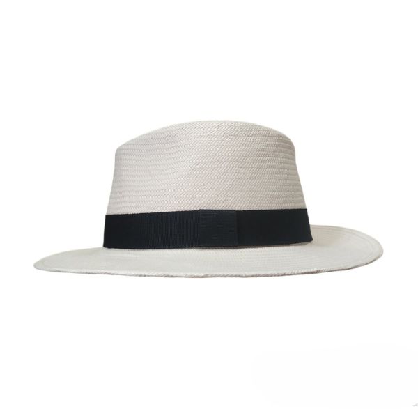 Summer Toyo Straw Hat With Medium Brim