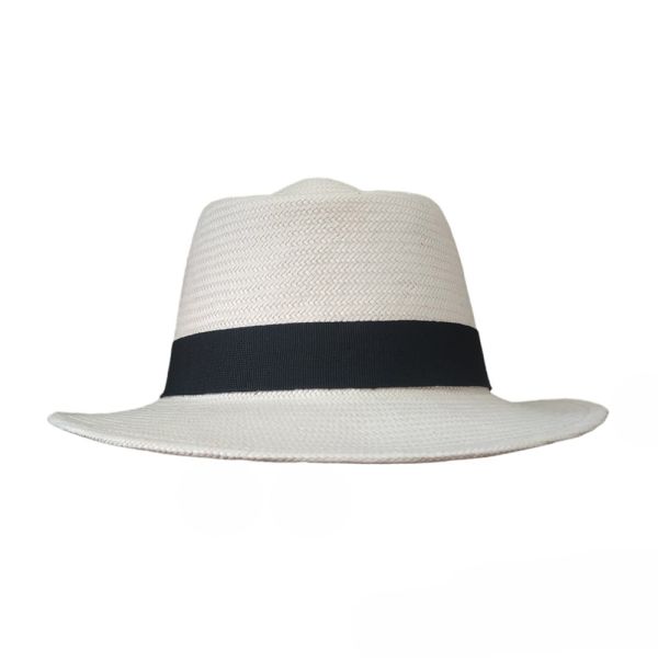 Summer Toyo Straw Hat With Medium Brim