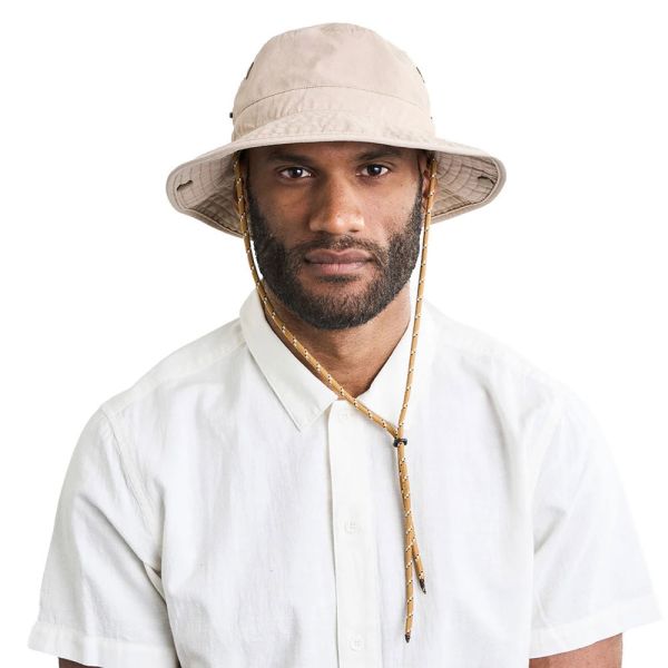 Men's Summer Bucket Hat  With UV Protection CTR Altitude Forester Beige