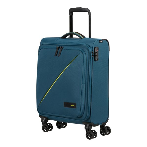 Soft Cabin Spinner Luggage American Tourister Take2cabin 55/20 Harbor Blue