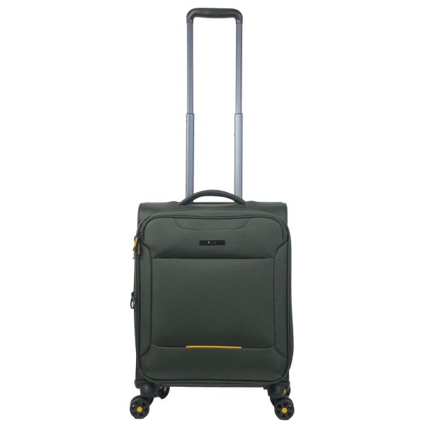 Cabin Soft Expandable Luggage 4 Wheels RCM 213  20” Olive Green