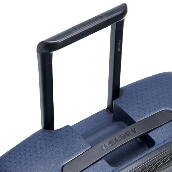 Medium Hard Luggage 4 Wheels Delsey Belmont Plus Dark Blue