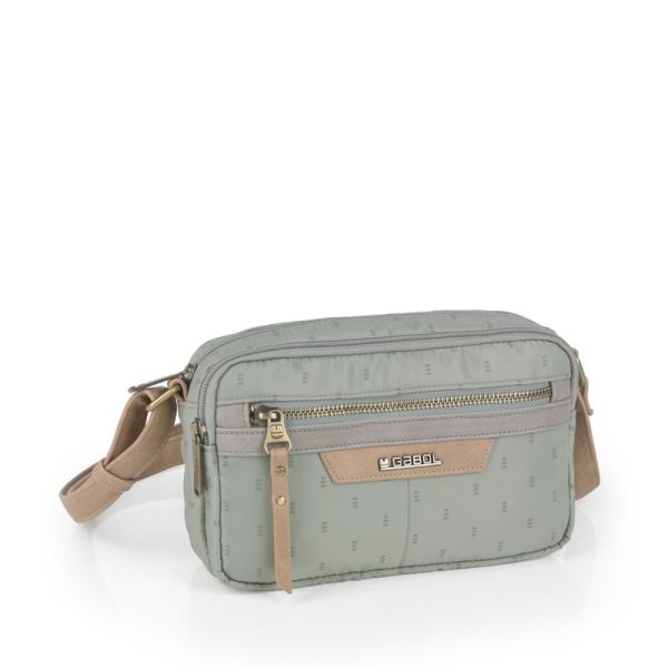 Τσάντα μικρή ώμου γυναικεία φιστικί Gabol Zahara Shoulder Bag Pistachio