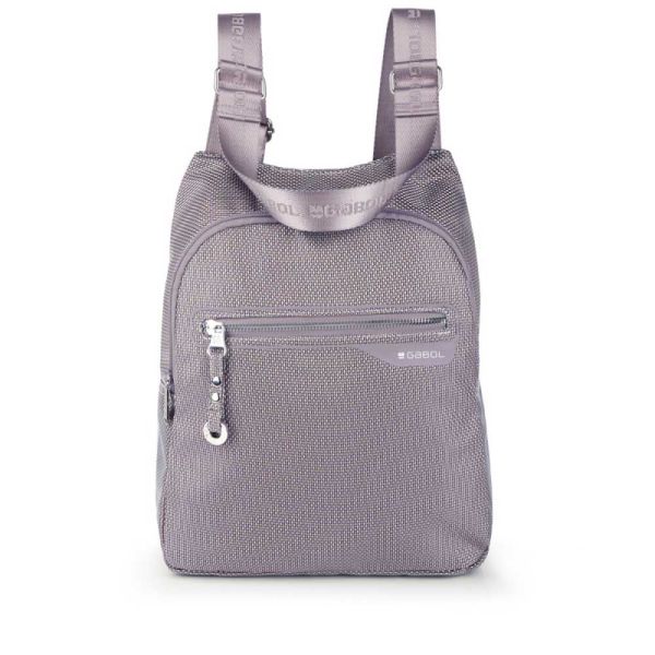 Σακίδιο πλάτης γυναικείο γκρι-ροζ Gabol Nadine Backpack