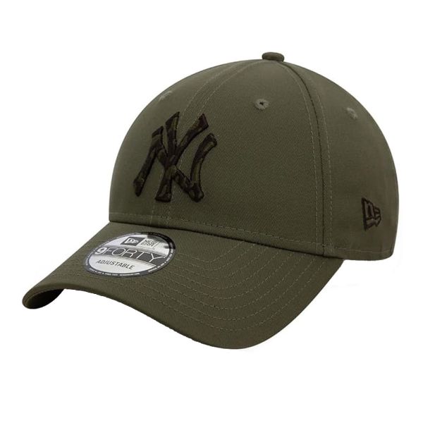 Καπέλο τζόκεϊ πράσινο New York Yankees New Era 9Forty Seasonal Cap Infill Green