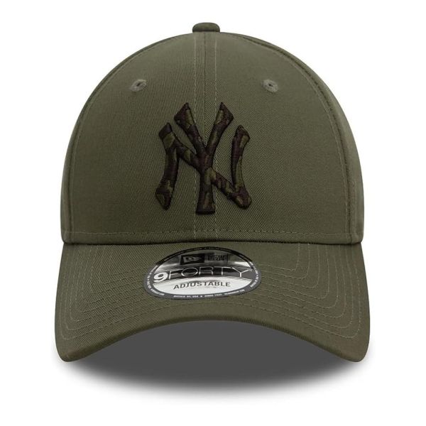 Καπέλο τζόκεϊ πράσινο New York Yankees New Era 9Forty Seasonal Cap Infill Green