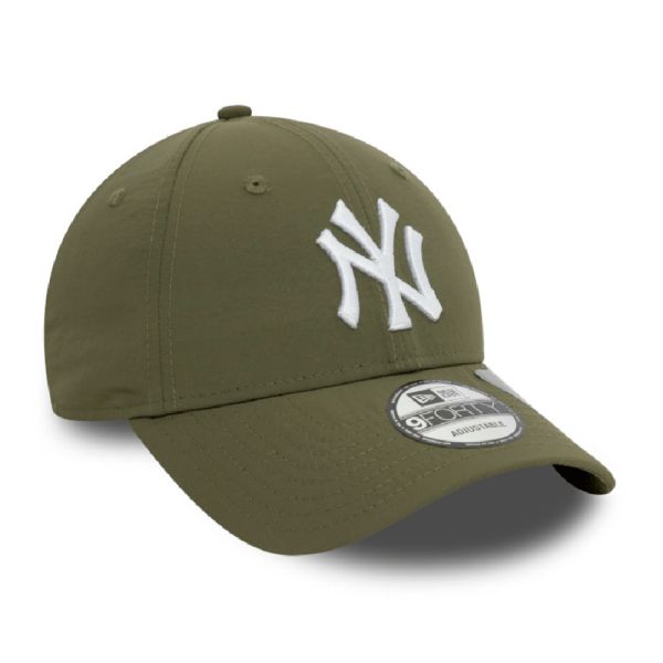 Καπέλο τζόκεϊ χακί New York Yankees New Era 9Forty Recycled Cap Khaki / White