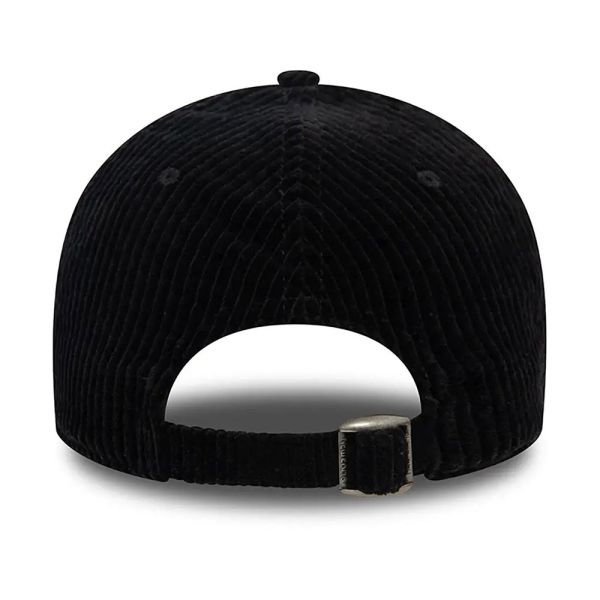 Καπέλο τζόκεϊ κοτλέ μαύρο New York Yankees New Era 9Forty Cord Cap Black / Black