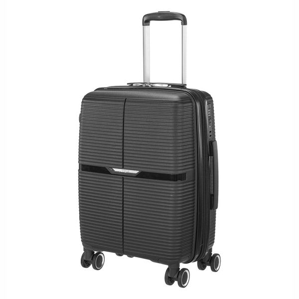 Cabin Hard Expandable Luggage 4 Wheels RCM 815  20” Black
