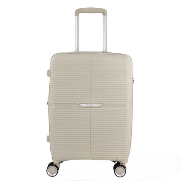 Cabin Hard Expandable Luggage 4 Wheels RCM 815  20” Ecru