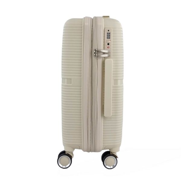 Cabin Hard Expandable Luggage 4 Wheels RCM 815  20” Ecru