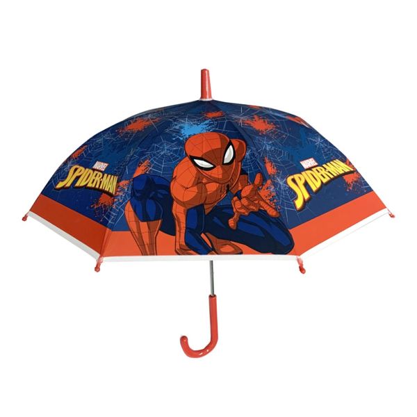 Ομπρέλα παιδική αυτόματη μπλε Marvel Spiderman