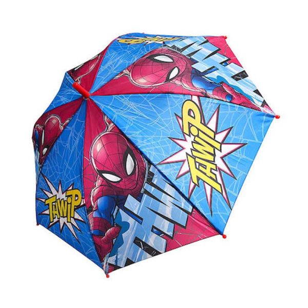 Ομπρέλα παιδική αυτόματη μπλε Marvel Spiderman 9720