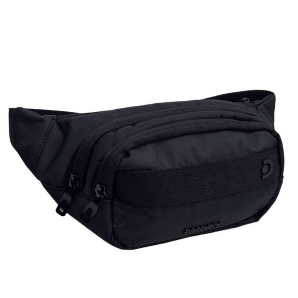 Τσαντάκι μέσης μαύρο Discovery Downtown Waist Bag D00920.6 Black