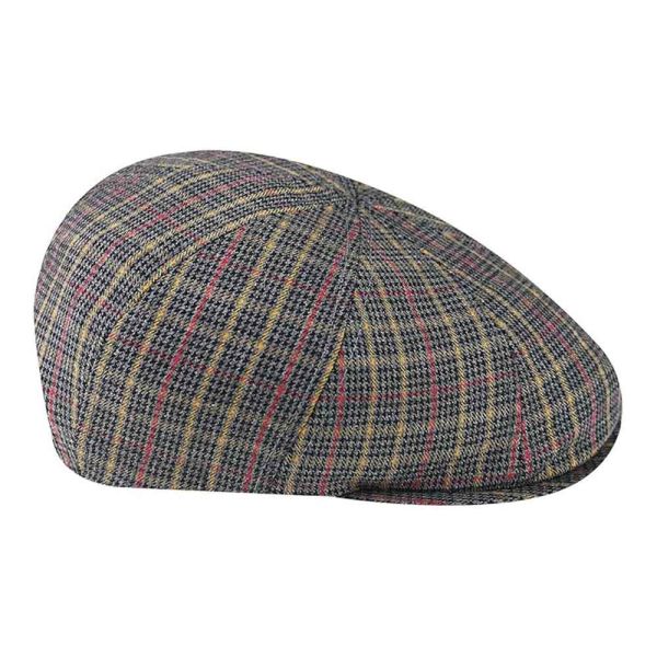 Men's Winter Cap Kangol Pattern Flexfit  Grey Plaid