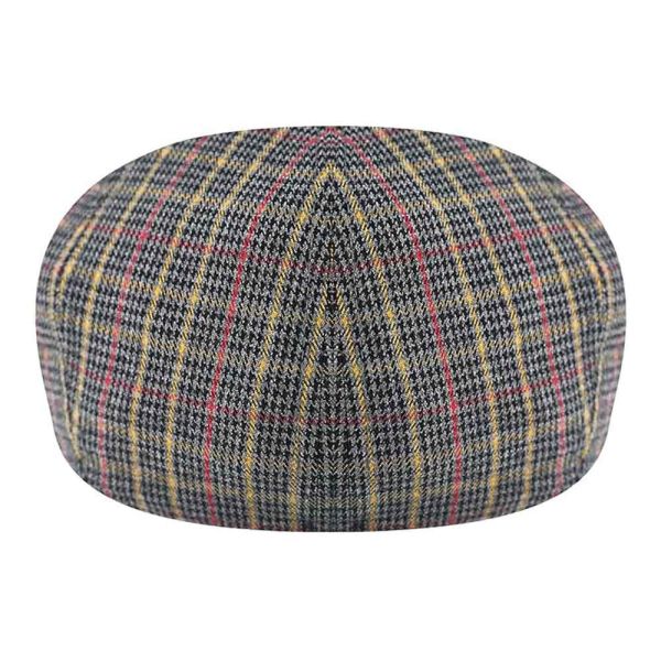 Men's Winter Cap Kangol Pattern Flexfit  Grey Plaid