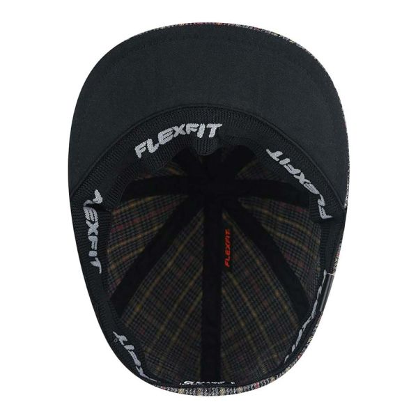 Men's Winter Cap Kangol Pattern Flexfit  Grey Plaid