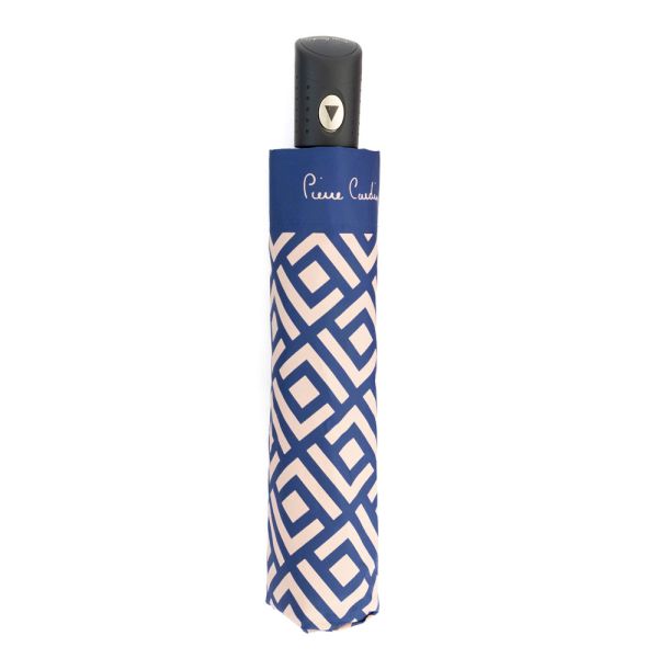 Ομπρέλα γυναικεία σπαστή αυτόματη μπλε Pierre Cardin Automatic Folding Umbrella Blue