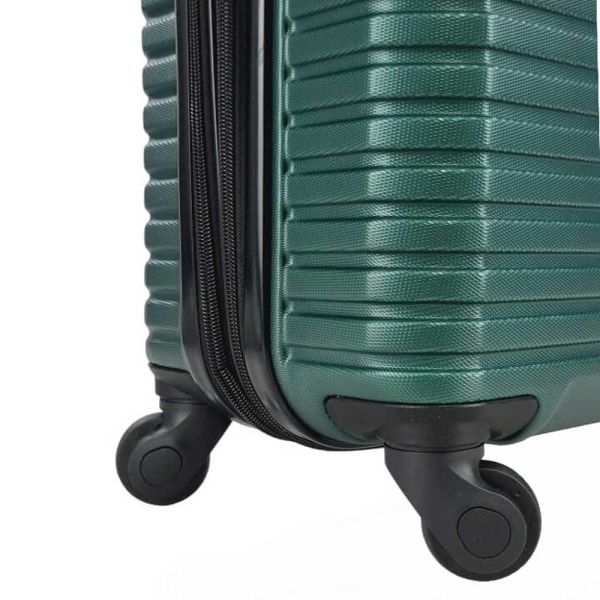 Cabin Hard Expandable Luggage 4 Wheels Green RB8013C 55 cm Forest