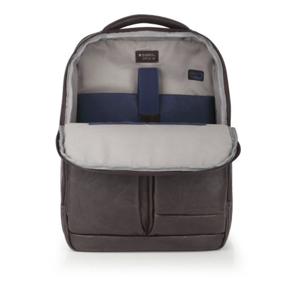 Business Backpack Gabol Commant Brown