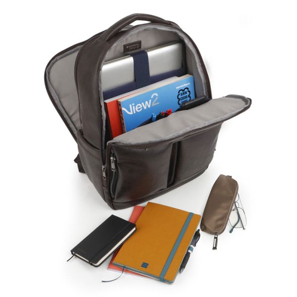 Business Backpack Gabol Commant Brown