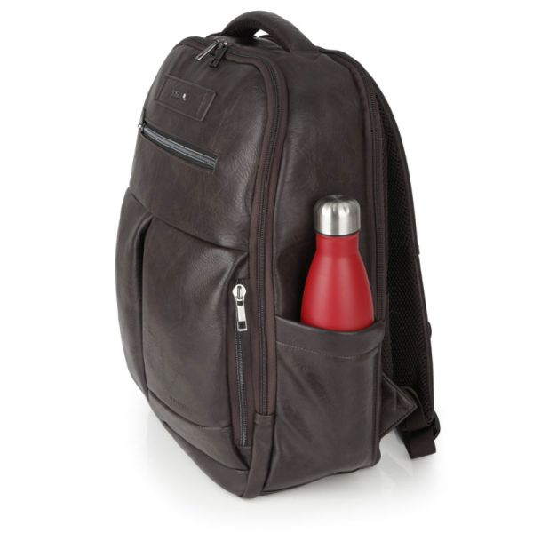 Business Backpack Gabol Commant Brown