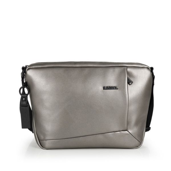 Women's Medium Shoulder Bag Gabol Megan Grey