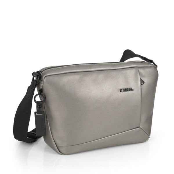Women's Medium Shoulder Bag Gabol Megan Grey