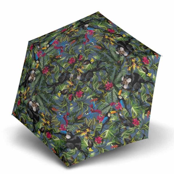 Ultra Light Slim Manual Folding Umbrella Knirps US.050 Tropical
